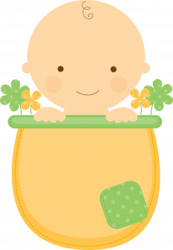 Flowerpot Babies - ClipArt.BabyInFlowerpot_Boy_Green.png - Minus ...
