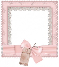 Cute Pink Transparent Photo Frame | Imágenes cuadros, bordes ...