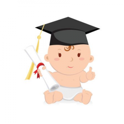 Baby Graduation Cliparts 3 - 450 X 450 - Making-The-Web.com