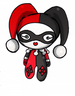 28+ Collection of Harley Quinn Baby Drawing | High quality, free ...