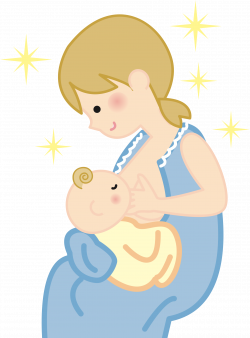 Clipart - Mother and Baby (#5)