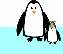 Penguin Mom And Son Clip Art at Clker.com - vector clip art online ...