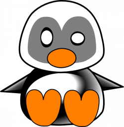 Baby Penguin Clip Art at Clker.com - vector clip art online, royalty ...