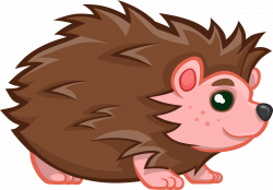 Clipart - Baby Hedgehog