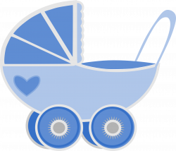 28+ Collection of Blue Baby Carriage Clipart | High quality, free ...