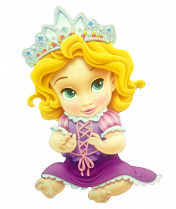 rapunzel-princesa-disney-baby-01.png (1280×1522) | Princesas ...