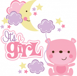 It's A Girl SVG scrapbook collection baby girl svg files for ...