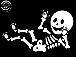 Baby Skeleton Clipart