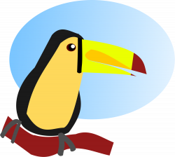 Cartoon toucan file toucan cartoon svg wikimediamons - Clipartix