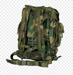 Army Backpack Tactical - Army Back Pack Png Clipart ...