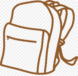 School Black And White clipart - Backpack, Rectangle ...