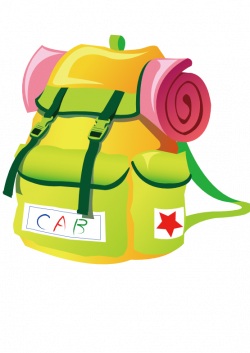 clipartist.net » Clip Art » Travel Backpacks SVG