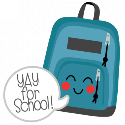 Happy Backpack SVG scrapbook cut file cute clipart files for ...