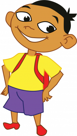 Clipart - Boy with Backpack
