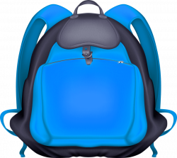 blue backpack transparent png - Free PNG Images | TOPpng