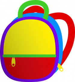 Clipart - Kids Backpack