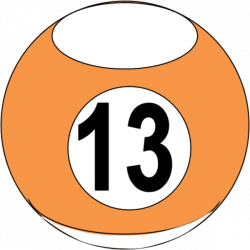 13 Billiard Ball Clipart