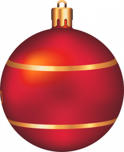 Transparent Christmas Ball Red and Gold | Gallery ...
