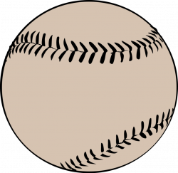 Public Domain Clip Art Image | Illustration of a baseball | ID ...