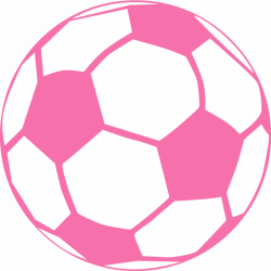 Pink Soccer Ball | more craft ideas | Pinterest | Soccer ball, Clip ...