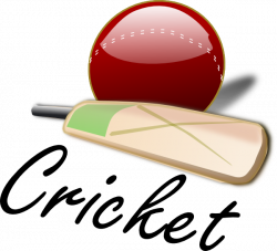 Cricket Bat And Ball Clip Art at Clker.com - vector clip art online ...