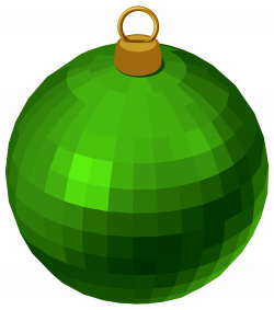 Green Modern Christmas Ball PNG Clipart - Best WEB Clipart