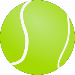Clipart - Tennis Ball - Bola de Tenis