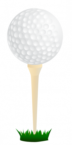 golf clip art | Free Golf Ball on a Tee Clip Art | Golf | Pinterest ...