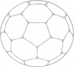 Soccer Ball Outline clip art - vector clip art online, royalty ...