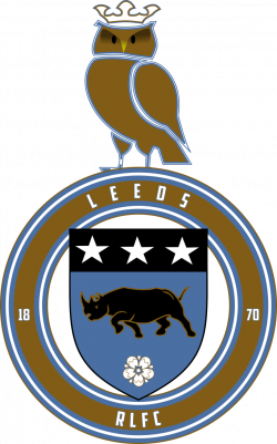 Re-working of the Leeds rugby league badge using the city crest and ...