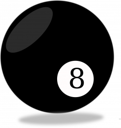 Clipart - 8 Ball