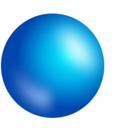 Clipart - Blue Sphere