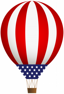 USA Air Baloon PNG Clip Art Image | Gallery Yopriceville - High ...