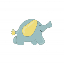 Cartoon Clip art - Cartoon baby elephant 2953*2953 transprent Png ...