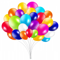 Bunch of Balloons PNG Clipart Image | детское | Pinterest | Clipart ...