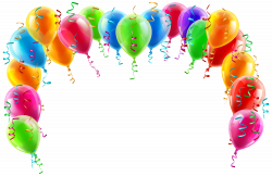 Colorful Balloon Arch PNG Clipart Picture | Gallery Yopriceville ...