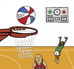 Basketball court Cartoon Animation Clip art - Scoreboard for cartoon ...