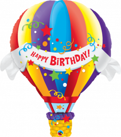 Shop Happy Birthday Jumbo Hot Air Balloon 42
