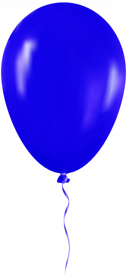 Blue Balloon PNG Clip Art - Best WEB Clipart