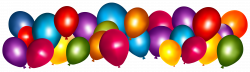 Transparent Colorful Balloons PNG Clipart Image | Gallery ...