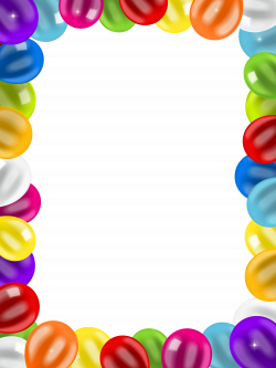 Balloon Birthday Clip art - Balloons Border Frame PNG Clip Art Image ...