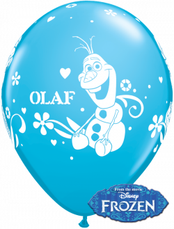 Disney Frozen Blue Balloons 6 Pack