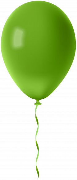 Green Balloon Transparent PNG Clip Art Image | Gallery Yopriceville ...