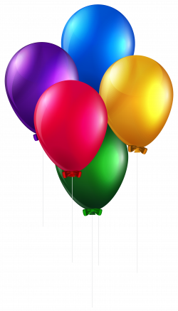 Colorful Balloons PNG Clip Art Image | Gallery Yopriceville - High ...