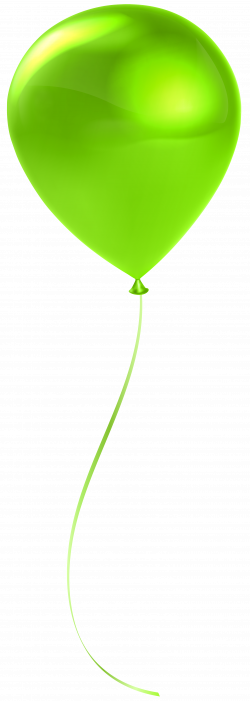 Single Lime Balloon Transparent Clip Art | Gallery Yopriceville ...