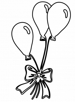 Line Drawing Of Balloons at GetDrawings.com | Free for personal use ...