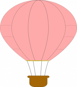 Pink Hot Air Balloon Clip Art at Clker.com - vector clip art online ...