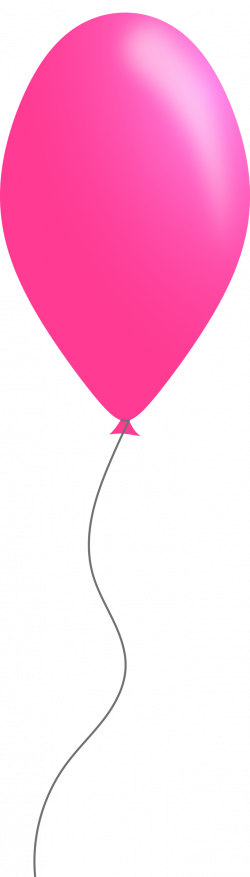 Clipart - Pink balloon