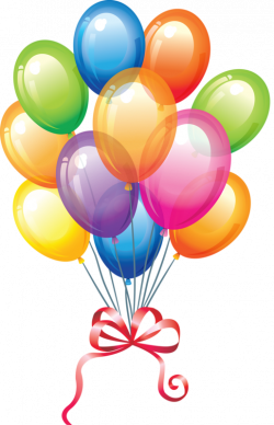 Single modern blue balloon clipart image birthday clip 2 | BALLOONS ...