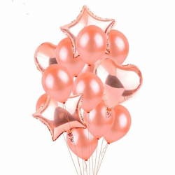 Download rose gold balloons clipart Balloon Party Gold ...